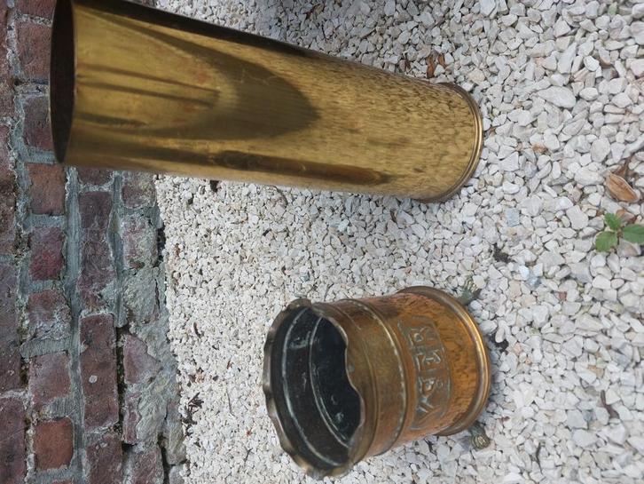 Bronzen spullen van die Eerste WO, Verzamelen, Militaria | Algemeen, Ophalen of Verzenden