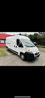 Peugeot Boxer 2.2 HDI 2013, Auto's, Bestelwagens en Lichte vracht, Euro 5, Zwart, Wit, Leder