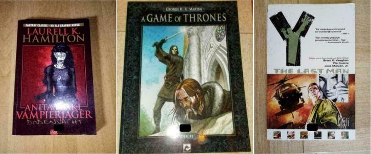 strips: Game of thrones, Anita Blake, The last Man 5-10€/st., Boeken, Strips | Comics, Gelezen, Meerdere comics, Ophalen of Verzenden