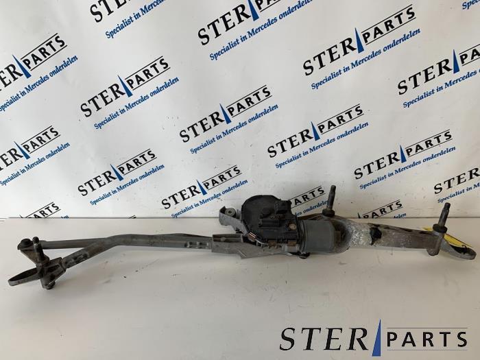 Ruitenwismotor + Mechaniek van een Mercedes C-Klasse, Auto-onderdelen, Ruiten en Toebehoren, Mercedes-Benz, Gebruikt, 3 maanden garantie