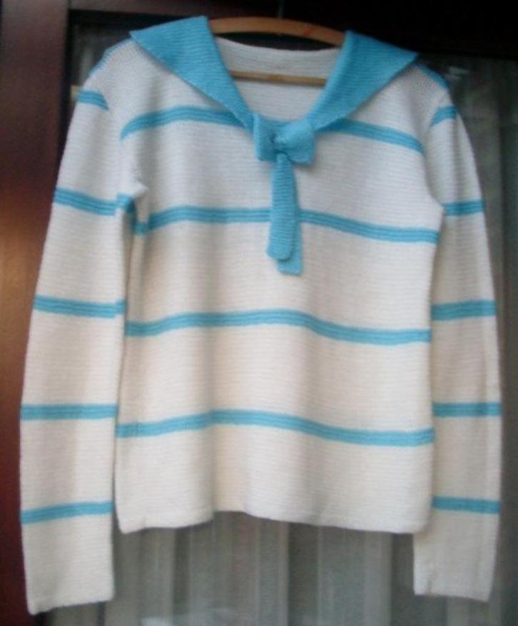 Zelfgebreide trui maat S/M, Kleding | Dames, Truien en Vesten, Gedragen, Maat 36 (S), Ophalen of Verzenden