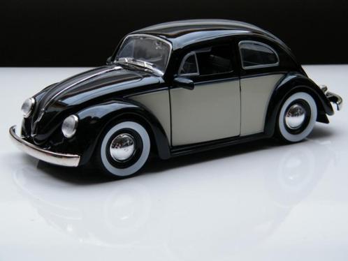 modelauto Volkswagen Kever – Big Time Kustoms Jada Toys 1:24, Hobby en Vrije tijd, Modelauto's | 1:24, Nieuw, Auto, Jada, Ophalen of Verzenden