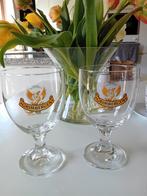 2 speciale glazen GRIMBERGEN, Verzamelen, Ophalen of Verzenden, Zo goed als nieuw