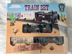 treinset 17 stuks locomotief en 2 wagons, Ophalen, Nieuw