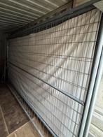 5 Heras hekken + 5 voeten + hoekversteviging, Ophalen, Zo goed als nieuw