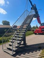 Gegalvaniseerde bordestrap steektrap wenteltrap trap trappen, Ophalen of Verzenden