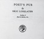 Poet's Pub - 1937 - Eric Linklater (1899–1974), Reste du monde, Eric Linklater(1899–1974), Utilisé, Enlèvement ou Envoi