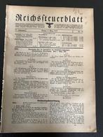 Document Authentique ww2 1937 Germány, Ophalen