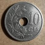 Koning Leopold 2 een 10 centiem koper-nikkel Michaux 1901 FR, Postzegels en Munten, Ophalen of Verzenden