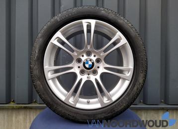 BMW 5 reeks F10 velgen breedset 18 inch Styling 350M Pirelli