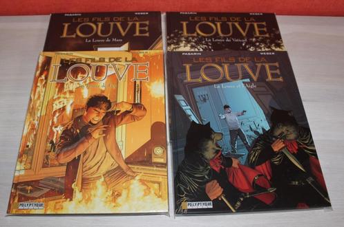 1 à 4 "Les Fils de la louve" tous en eo Très Très Bel état., Boeken, Stripverhalen, Zo goed als nieuw, Meerdere stripboeken, Ophalen of Verzenden
