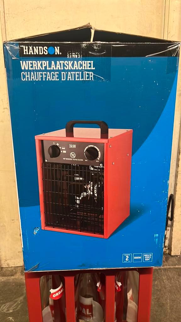 Warmer elektrisch nieuw in de doos, Bricolage & Construction, Outillage | Soudeuses, Neuf, Enlèvement