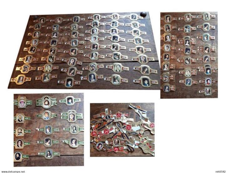 Bagues de cigare année 1970, Verzamelen, Rookartikelen, Aanstekers en Luciferdoosjes, Sigarenbandjes, Ophalen of Verzenden