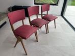 Vintage handgemaakte stoelen (3 stuks), Ophalen, Gebruikt, Overige kleuren, Drie