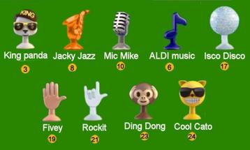 Aldi Emoji 2022 aan 1 euro per stuk  beschikbaar voor biedingen