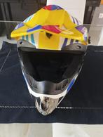 Casque de moto (large) + masque, Motos, Autres marques, Casque intégral, Enlèvement, Neuf, sans ticket