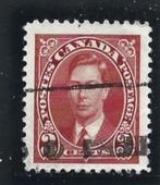 Canada 1937 Koning George VI, Postzegels en Munten, Postzegels | Amerika, Ophalen of Verzenden, Gestempeld, Noord-Amerika