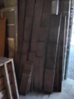 Plancher ancien  large  en chêne, Bricolage & Construction, Bois & Planches, Enlèvement, Utilisé, Chêne