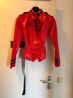 Veste kinky Sergeant Domina sexy en latex/Datex, fétichisme, Envoi, Neuf