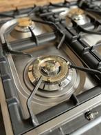 🔥 Poêle de luxe Boretti 90 cm anthracite & inox 6 feux digi, Electroménager, Cuisinières, Comme neuf, 5 zones de cuisson ou plus