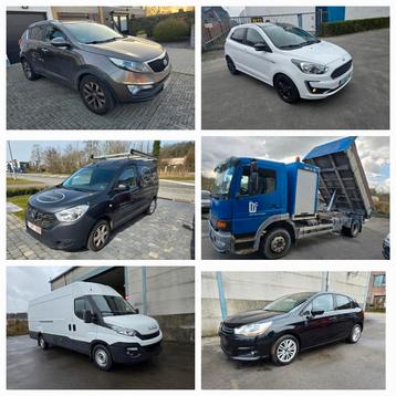 Aankoop van alle wagens beschikbaar voor biedingen