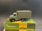 Solido Renault militaire vrachtwagen met shelter - 1/50 - TO, Ophalen of Verzenden, Zo goed als nieuw