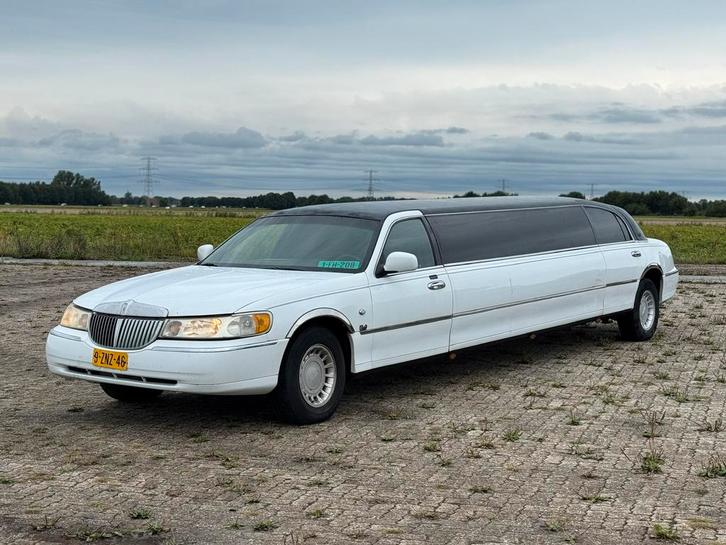 Lincoln Town Car Stretch Limousine – 2000 – 4.6 V8, Auto's, Lincoln, Particulier, Town Car, ABS, Airbags, Airconditioning, Alarm
