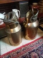 2 koperen melkkannen prijs per stuk 35 euro, Antiek en Kunst, Ophalen