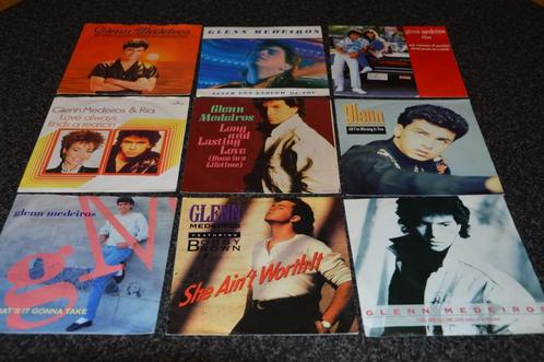 45t vinyls van Glenn MEIDEIROS uit eindjaren '80, Cd's en Dvd's, Vinyl Singles, Zo goed als nieuw, Single, Pop, 7 inch, Ophalen of Verzenden