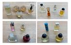 Bouteilles miniatures vintage Lancôme, Armani, Dior, YSL, Enlèvement ou Envoi, Comme neuf, Miniature, Plein