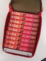 TDK cassettes 90 min, Cd's en Dvd's, Cassettebandjes, Ophalen of Verzenden, Nieuw in verpakking
