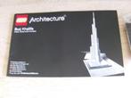 lego,  Architecture:Burj Khalifa , Dubai 21008 , jaar 2011, Ophalen of Verzenden, Gebruikt, Complete set, Lego