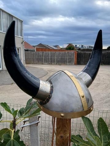 motorhelm & route 66 & vikinghelm & helm  & echte horens beschikbaar voor biedingen
