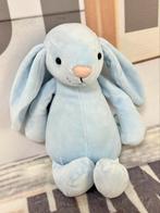 Jellycat My bunny blue 10” zeldzaam Blauw konijn knuffel, Kinderen en Baby's, Ophalen of Verzenden, Nieuw, Konijn