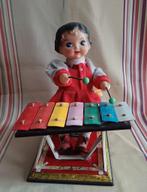 Jouet ancien mécanique à clef avec  xylophone, Antiquités & Art, Enlèvement