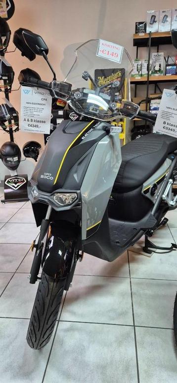 SuperSoco CPX 25km/h 2jaar garantie 100% elektrisch beschikbaar voor biedingen