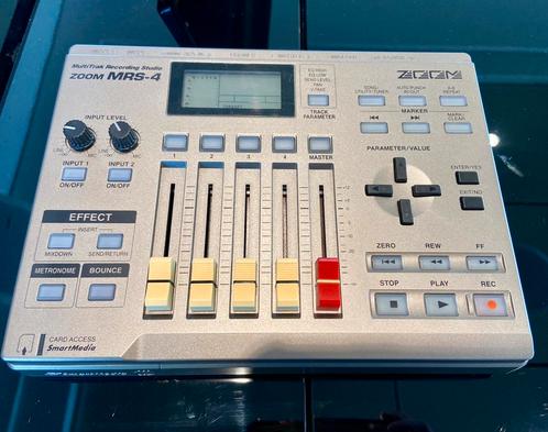 ZOOM MRS-4 multitrackrecorder Digitale multitrack 4 sporen, Muziek en Instrumenten, Midi-apparatuur, Gebruikt, Ophalen of Verzenden