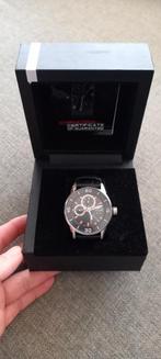 Lotus heren horloge in nieuwstaat met nieuwe batterij, Overige merken, Overige materialen, Leer, Polshorloge