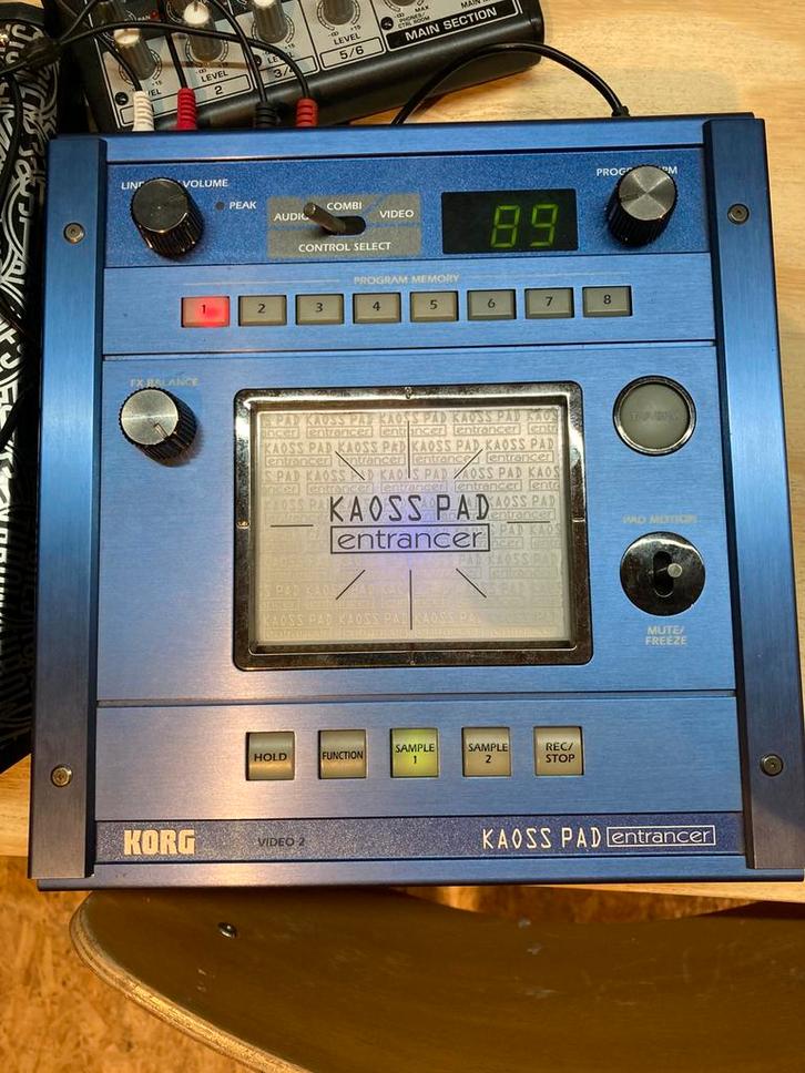 Korg KPE-1 kaoss pad entrancer, Muziek en Instrumenten, Synthesizers, Gebruikt, Korg, Ophalen of Verzenden