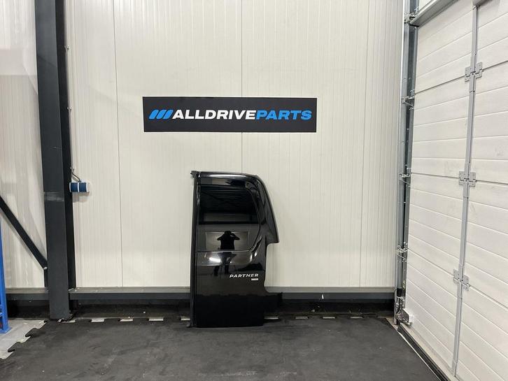 Peugeot Partner achterdeur rechts zwart met ruit 8703E4, Auto-onderdelen, Carrosserie, Deur, Peugeot, Achter, Rechts, Gebruikt