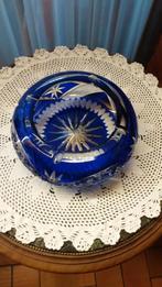 Cristal de Bohême et assiette chauffante pour bébé., Antiquités & Art, Enlèvement