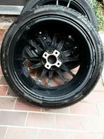 225 40 ZR 18 Banden op zwarte velgen., Auto-onderdelen, Banden en Velgen, Ophalen, Gebruikt, Band(en)