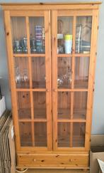 armoire vitrine avec tiroir, Ophalen, Gebruikt, 50 tot 100 cm, Met lade(s)