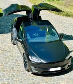 Tesla Model X - long Range - 7 zitplaatsen, Autos, Tesla, Carnet d'entretien, 7 places, Cuir, Noir