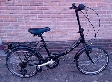 Plooifiets - vouwfiets alu Rambler 20inch 6 Shimano speed beschikbaar voor biedingen