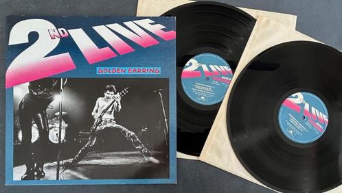 GOLDEN EARRING - 2nd live ( 2LP; NMINT ), Cd's en Dvd's, Vinyl | Rock, Zo goed als nieuw, Poprock, 12 inch, Ophalen of Verzenden