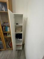 Witte kleerkast met 5 lades en deursluiting, Enlèvement, Comme neuf