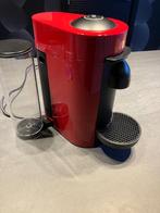 Nespresso vertuo plus Cherry red, Afneembaar waterreservoir, 2 tot 4 kopjes, Zo goed als nieuw, Espresso apparaat