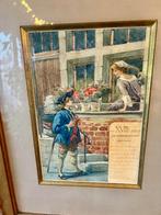 Lucien Lejeune. Le colporteur galant. 1909., Antiek en Kunst, Ophalen of Verzenden