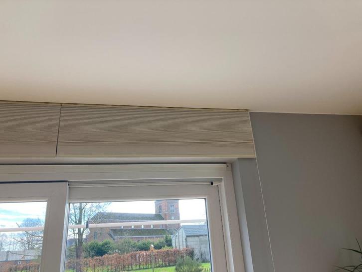 Store classique en tissu à petits plis (nid d'abeille), Huis en Inrichting, Stoffering | Gordijnen en Lamellen, Gebruikt, 200 cm of meer